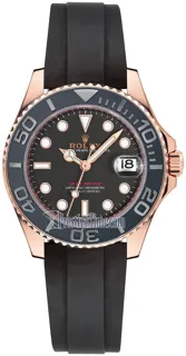 Rolex Yacht-Master 37 268655 Everose gold Black