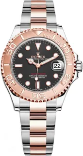 Rolex Yacht-Master 40 126621 Rose gold and Stainless steel Black