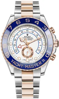 Rolex Yacht-Master II 116681 Rose gold and Stainless steel White