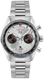 TAG Heuer Carrera Automatic Chronograph CBS2216.BA0041 Stainless steel Silver