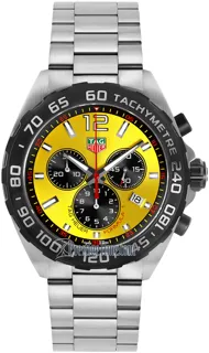 TAG Heuer Formula 1 CAZ101AM.BA0842 Stainless steel Yellow