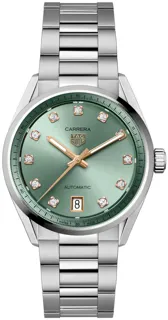 TAG Heuer Carrera Caliber 7 Automatic WBN2317.BA0001 Stainless steel Green