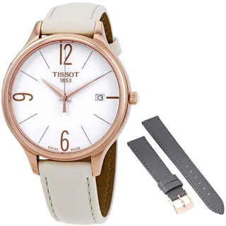 Tissot T-Lady T103.210.36.017.00 38mm Rose gold White