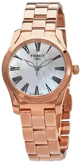 Tissot T-Lady T112.210.33.113.00 30mm Rose gold Mother of pearl