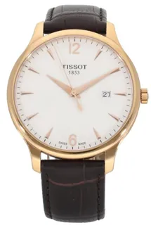 Tissot Tradition T063610 A 42mm Yellow gold White