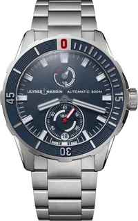 Ulysse Nardin Diver 1183-170-7M/93 Titanium Blue