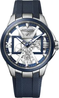 Ulysse Nardin Executive 3713-260-3/03 Titanium Skeletonized