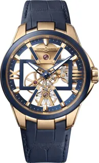 Ulysse Nardin Executive 3716-260/03 Rose gold Skeletonized