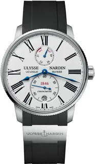 Ulysse Nardin Marine Torpilleur 1183-310-3/40 Stainless steel White