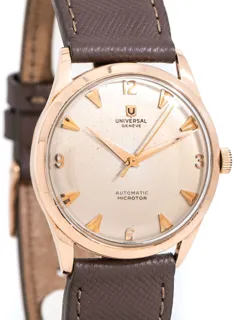 Universal Genève Microtor 103533 Rose gold Silver