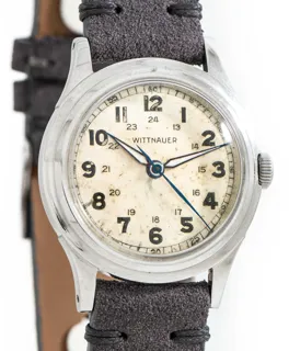 Wittnauer WWII Military Era 33mm Stainless steel Silver