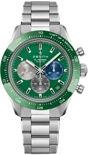 Zenith Chronomaster 03.3119.3600/56.M3100 Stainless steel Green