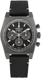 Zenith Chronomaster Revival 97.T384.4061/21.C822 37mm Titanium Black