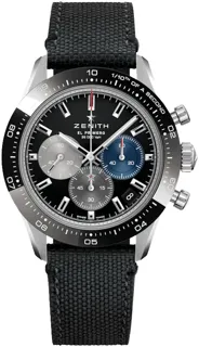 Zenith Chronomaster Sport 03.3100.3600/21.C822 Stainless steel Black