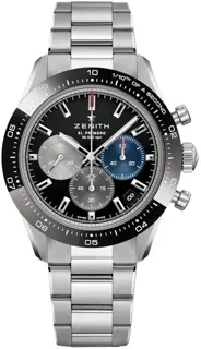 Zenith Chronomaster Sport 03.3100.3600/21.M3100 Stainless steel Black