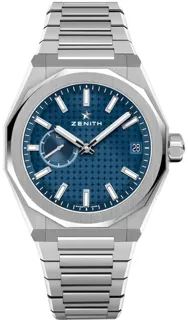 Zenith Defy 03.9300.3620/51.I001 Stainless steel Blue