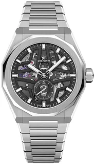 Zenith Defy 03.9300.3620/78.I001 Stainless steel Black