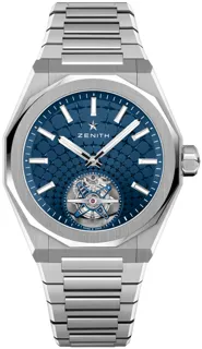 Zenith Defy 03.9300.3630/51.I001 Stainless steel blue