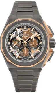 Zenith Defy Extreme 87.9100.9004/03.I001 45mm Rose gold and Titanium Skeletonized