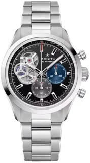 Zenith El Primero 03.3300.3604/21.M3300 Stainless steel Black