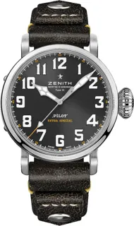 Zenith Pilot 03.2434.679/20.I010 Stainless steel Grey