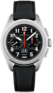 Zenith Pilot 03.4000.3652/21.I001 Stainless steel Black