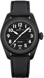 Zenith Pilot 49.4000.3620/21.I001 Ceramic Black