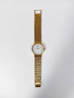 Gucci 701M 18k yellow gold White