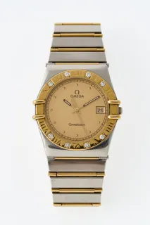 Omega Constellation 33mm Yellow gold and Stainless steel Golden