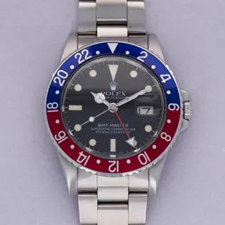 Rolex GMT-Master 16750 Stainless steel Black