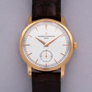 Vacheron Constantin Traditionnelle 82172/000R-9382 Rose gold Silver