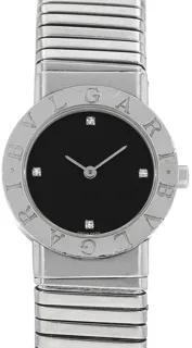 Bulgari Bulgari Bulgari BB262TS Stainless steel Black