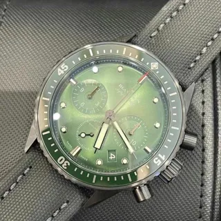 Blancpain Fifty Fathoms Bathyscaphe Chronographe Flyback 5200-0153-B52A 43.6mm Ceramic Green