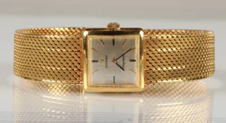 Omega Ladymatic 18k yellow gold