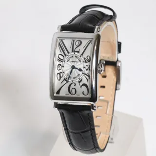 Franck Muller Long Island 952 QZ Stainless steel White