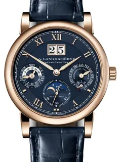 A. Lange & Söhne Langematik 310.032 38.5mm Rose gold Silver