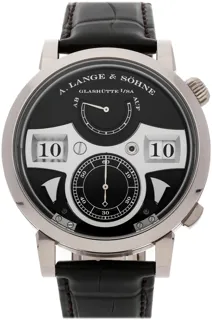 A. Lange & Söhne Zeitwerk 145.029 White gold Black