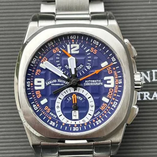 Armand Nicolet A668HAA-AO-MA4680A 42mm Stainless steel Blue