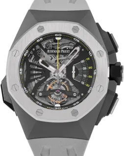 Audemars Piguet Royal Oak Concept 26577TI.OO.D002CA.01 44mm Ceramic and Titanium Skeletonized