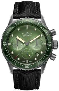 Blancpain Fifty Fathoms Bathyscaphe Chronographe Flyback 5200-0153-B52A 43.6mm Ceramic Green