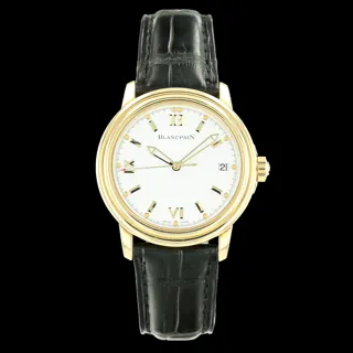 Blancpain Léman 2100-1418-53 Yellow gold White