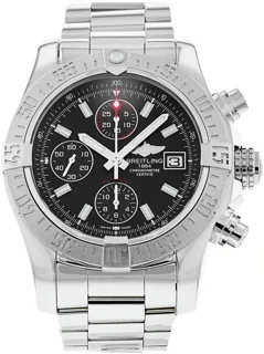 Breitling Avenger A13381 Stainless steel Black