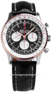 Breitling Navitimer UB0127211B1P2 Stainless steel and Red gold Black