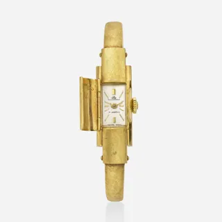 Carl F. Bucherer 18k yellow gold Silver