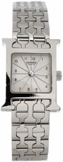 Hermès Heure H Stainless steel Silver