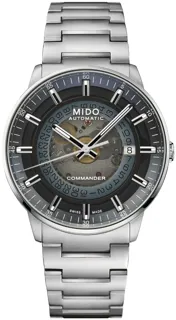 Mido Commander M021.407.11.411.01 Stainless steel Blue