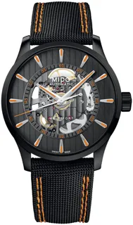 Mido Multifort M038.436.37.051.00 Stainless steel Black