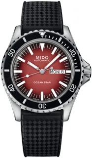 Mido Ocean Star M026.830.17.421.00 Stainless steel Red