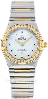 Omega Constellation 1365.71.00 Yellow gold and Stainless steel White