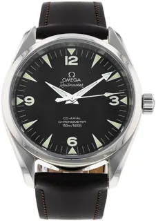 Omega Railmaster 2803.52.37 Stainless steel Black